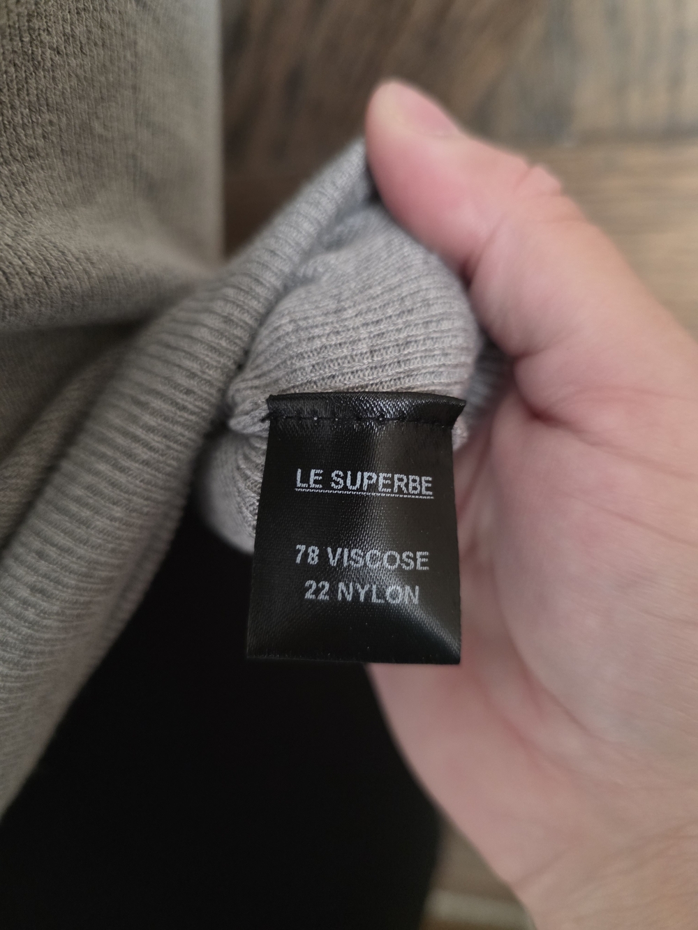 Le Superbe Ribbed Crew Tank Top - Picture 4 of 4